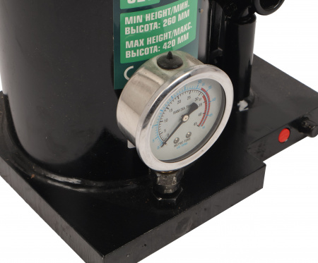 Домкрат гидравлический RF-TH903501 бутылочный с клапаном 32т (выс.подъема 260-420мм) ROCKFORCE /1