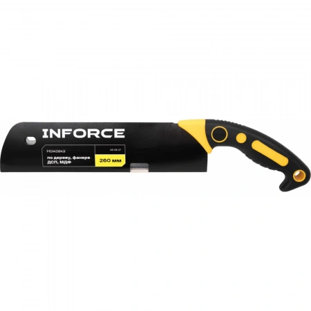 Ножовка по дереву Inforce 14 TPI, 260 мм 06-08-27