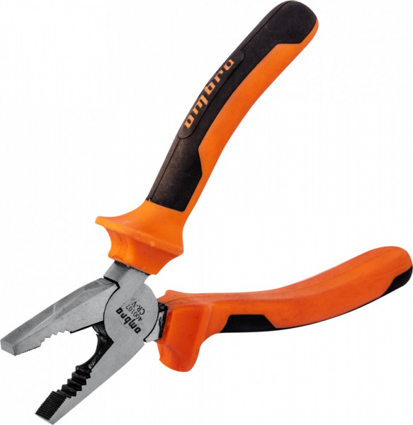 400107 Пассатижи с двухкомпонентными рукоятками, 180 мм