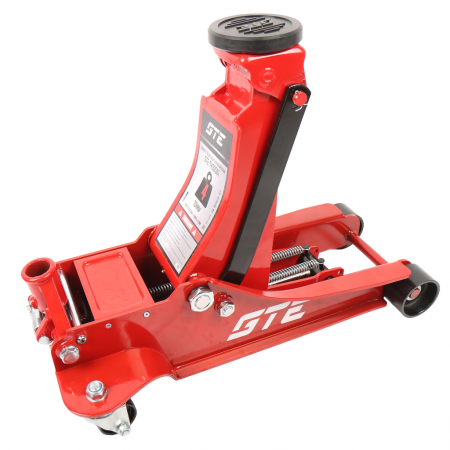 GTE Домкрат подкатной 4т 112-505мм двухпоршневой GTE