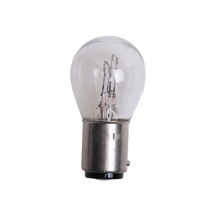 Автолампа P21/4W (BAZ15d) STANDART 12V MEGAPOWER /10/50/200