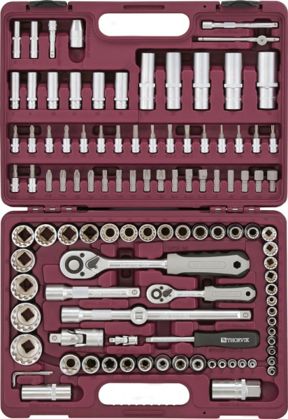 UTS0108MP Набор инструмента универсальный 1/4", 1/2"DR с головками торцевыми MultiProf, 108 предметов UTS0108MP Набор инструмента универсальный 1/4", 1/2"DR с головками торцевыми MultiProf, 108 предметов