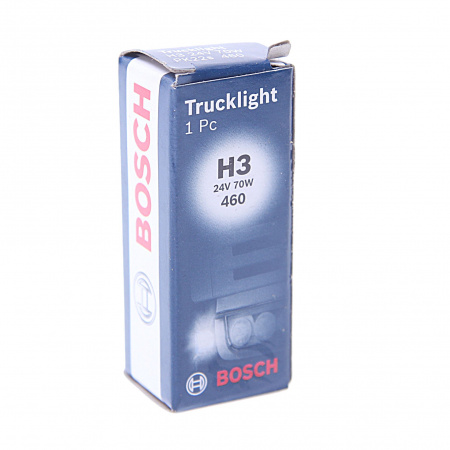 Автолампа H3 (70) PK22s TRUCKLIGHT 24V BOSCH /1