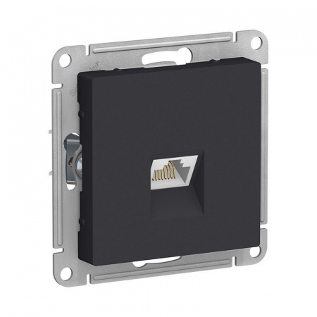 Розетка компьютерная Atlasdesign RJ-45 б/рамки с/у, 1 гнездо, 5е, IP20