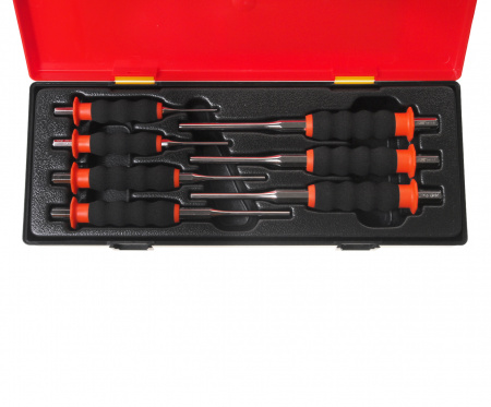 JTC Набор выколоток с рукояткой 7 предметов JTC