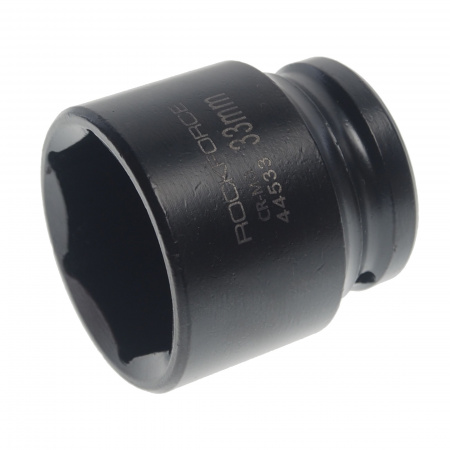 Головка торцевая 33мм 1/2" 6-гранная ударная L=45мм ROCKFORCE RF-44533 /1/10 Головка торцевая 33мм 1/2" 6-гранная ударная L=45мм ROCKFORCE RF-44533 /1/10