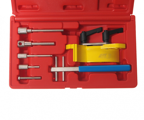 JTC Набор инструментов для установки и регулировки фаз ГРМ (RENAULT E7F,D4F,E7J,E7P,F8Q,F9Q) JTC