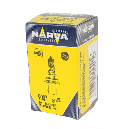 Автолампа HB5/9007 (65/55) PX29t+50% RANGE POWER BLUE 12V NARVA /1/10/100