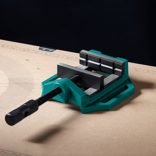 KRAFTOOL DPV-75, 75 мм, станочные сверлильные тиски (32722-75)