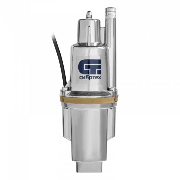 Вибрационный насос СВН300-40, верхний забор, 300 Вт, напор 75 м, 1200 л/ч, кабель 40 м Сибртех