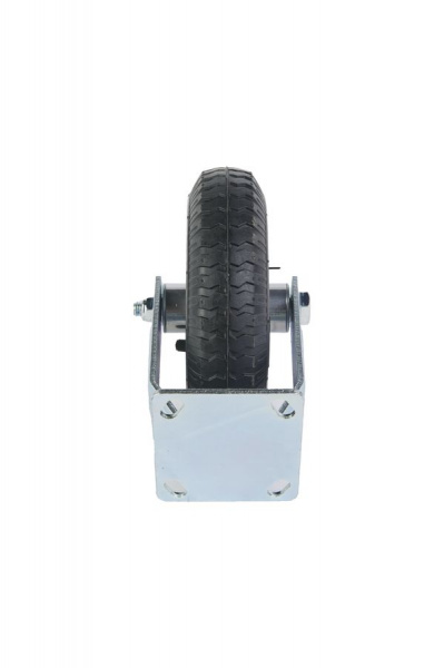 Колесо пневматическое резиновое 210 мм PRF 80 неповоротное на кронштейне Колесо пневматическое резиновое 210 мм PRF 80 неповоротное на кронштейне