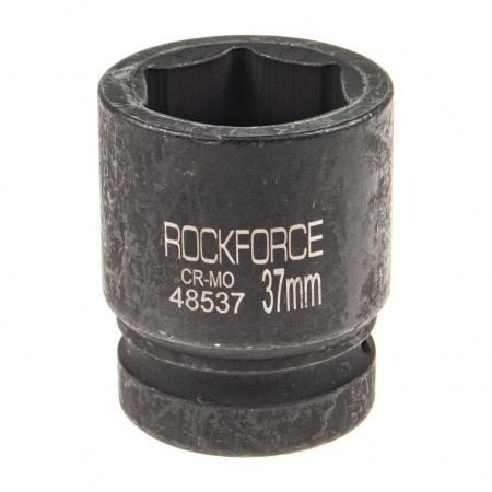 Головка торцевая  37мм 1" 6-гранная ударная L=68мм ROCKFORCE RF-48537 /1/40
