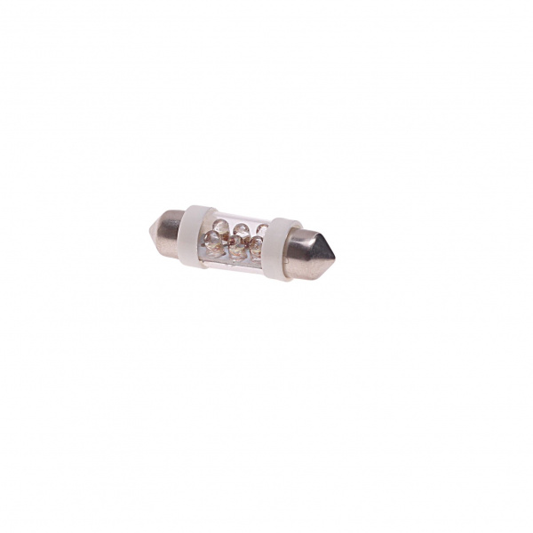 Автолампа C10W (SV8,5) 6 LED WHITE 6000K 36мм 120лм   12V MEGAPOWER /10 /100 Автолампа C10W (SV8,5) 6 LED WHITE 6000K 36мм 120лм   12V MEGAPOWER /10 /100