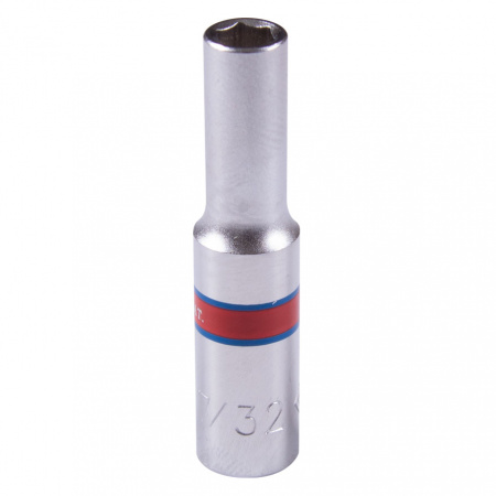 Головка торцевая глубокая шестигранная 1/4", 7/32", дюймовая KING TONY 223507S