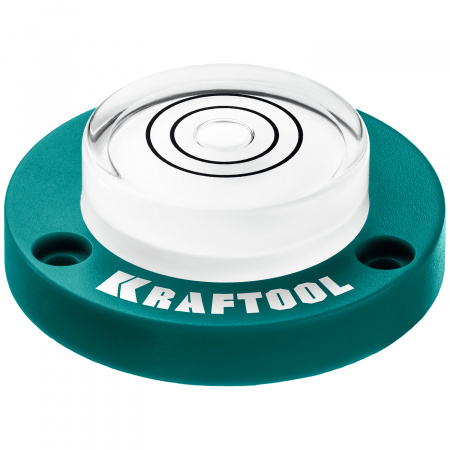 KRAFTOOL BULL'S EYE (БЫЧИЙ ГЛАЗ), d 49 мм, поверхностный магнитный уровень (34789)