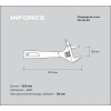 Разводной ключ 2 в 1 200мм Inforce 06-05-92