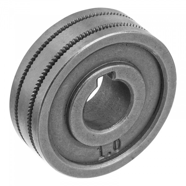 Подающий ролик, зубчатый профиль под флюсовую проволоку 0,8-1мм, 2 шт Denzel Подающий ролик, зубчатый профиль под флюсовую проволоку 0,8-1мм, 2 шт Denzel