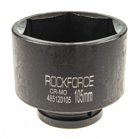 Головка торцевая 105мм 1" 6-гранная ударная удлиненная L=115мм ROCKFORCE RF-485120105 /1/5