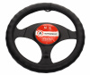 Оплетка руля AP-1912 BLACK (M)  "AUTOPROFI" экокожа AUTOPROFI 1/25