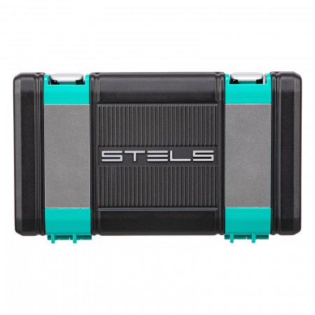 Набор инструментов, 1/4", CrV, пластиковый кейс 57 предметов Stels Набор инструментов, 1/4", CrV, пластиковый кейс 57 предметов Stels