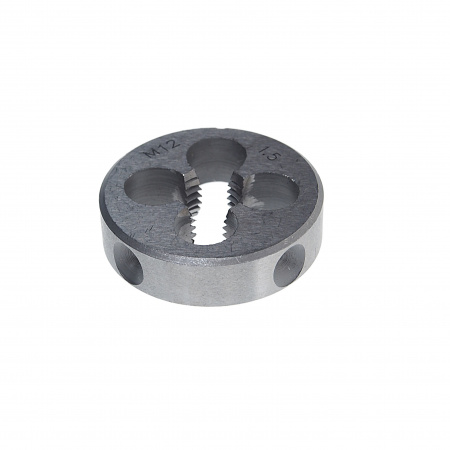 Плашка RF-DIE12150 M12x1,5-ø38мм, в пластиковом футляре ROCKFORCE /1/10