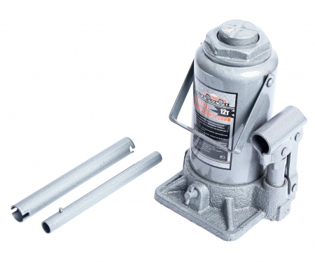 Домкрат гидравлический AJ-012 бутылочный 12т (выс.подъема 210-405мм) АВТОСТОП /1/5