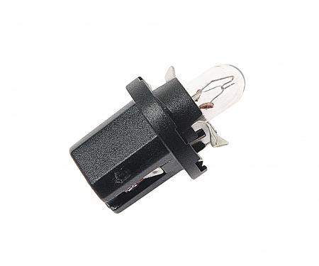 Автолампа BAX1.2W с черным патроном (B8.5d) 12V OSRAM /10/50 HIT