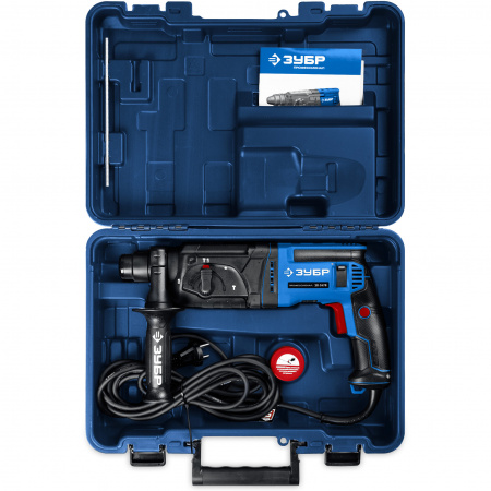 ЗУБР 24 мм, 780 Вт, перфоратор SDS Plus, Профессионал (ЗП-2470)