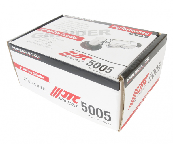 JTC Машинка пневматическая шлифовальная 22000об/мин., 90PSI, диск 2", штуцер 1/4", длина 108мм JTC