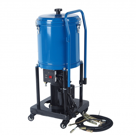 Нагнетатель смазки RF-HG-69230 густой  электрический  25л,220V,1,1кВт,0,35 л/мин,250-400 Bar,длина шланга 4м,раб.t-10гр.+50гр) ROCKFORCE /1/20