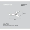 Компактный разводной ключ 155 мм Inforce 06-05-101