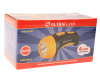Фонарь C-3804 4 LED BLACK/YELLOW 13см с аккумулятором 220V ULTRAFLASH /1/5/80