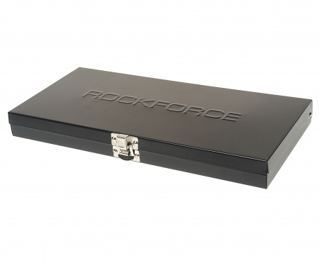 Набор бит RF-4421 с битодержателями, 42пр. (10мм)(75/30мм: T20-T60, H4-H12, M5-M12), в металлическом кейсе ROCKFORCE /1/12