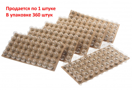 Автолампа P21W (BA15s - одноконтактная) 24V БЭЛЗ /10/360
