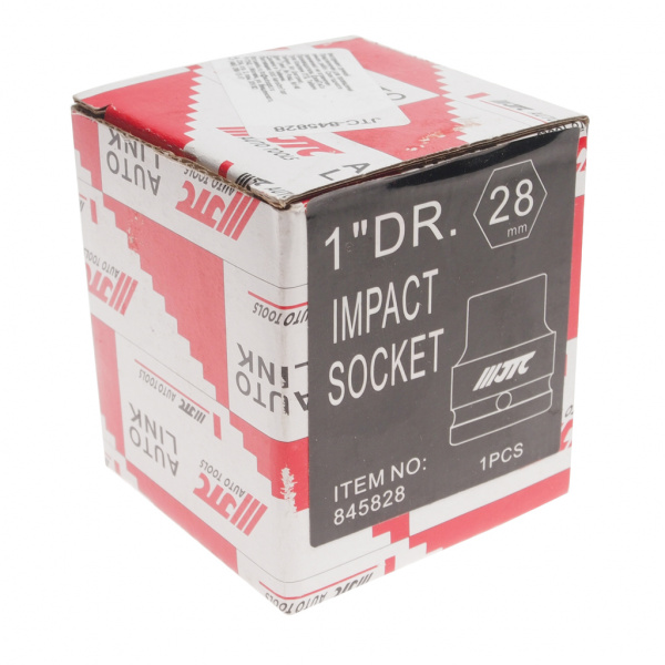JTC Головка торцевая 1" 28мм ударная L=58мм JTC JTC Головка торцевая 1" 28мм ударная L=58мм JTC