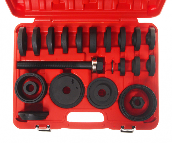 JTC Набор съемников подшипников передних ступиц 25 предметов JTC