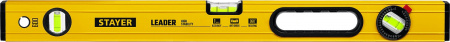 STAYER LEADER, 600 мм, усиленный профиль, уровень с поворотным глазком (3466-060)