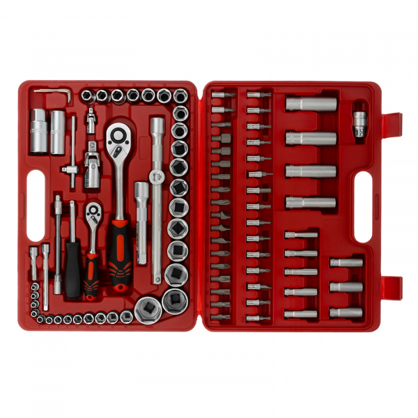 Набор инструментов, 1/4", 1/2", 94 предмета Matrix Набор инструментов, 1/4", 1/2", 94 предмета Matrix