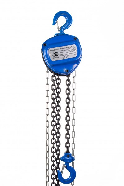 Таль ручная шестеренная TOR ТРШ C 0,5ТХ6М PRO (для тяжелых работ)