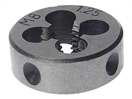 Плашка ER-00812P M08x1,25-ø25мм, в пластиковом футляреЭВРИКА /1/10