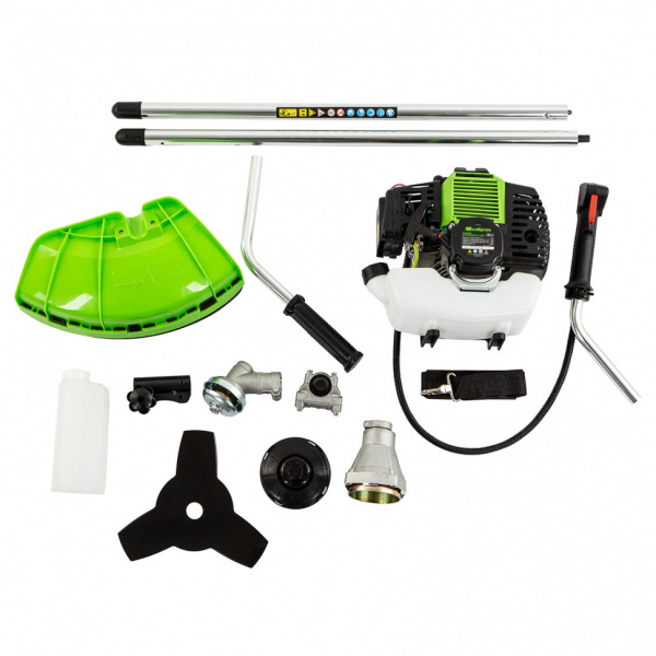 Триммер бензиновый КС-2500Р, 43 см3, разъемная штанга, состоит из 2 частей Сибртех 