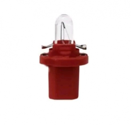 Автолампа BAX1.2W с коричневым патроном (BX8.5d) 24V NARVA /10/200