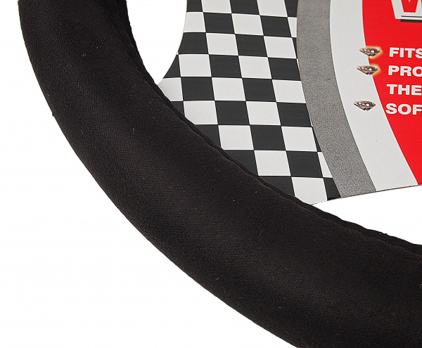 Оплетка руля MIS-2013BLT06G (M) BLACK MISTAR /1/25