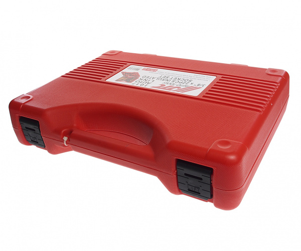 JTC Набор инструментов 22 предмета слесарно-монтажный 3/8" 10-24мм изолированных в кейсе JTC JTC Набор инструментов 22 предмета слесарно-монтажный 3/8" 10-24мм изолированных в кейсе JTC