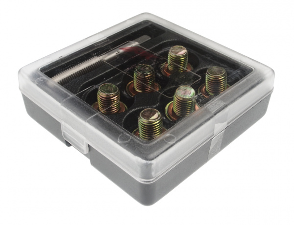 JTC Набор инструментов для ремонта резьбы маслосливных отверстий 14мм в боксе JTC