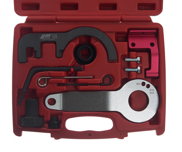 JTC Набор инструментов для установки и регулировки фаз ГРМ диз. двигателей (BMW B37,B47,B57) JTC