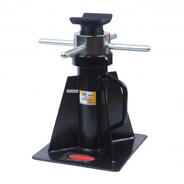 Домкрат-подставка RF-TZ200011 ремонтная механическая винтовая 20т (H=410мм-600мм) ROCKFORCE /1