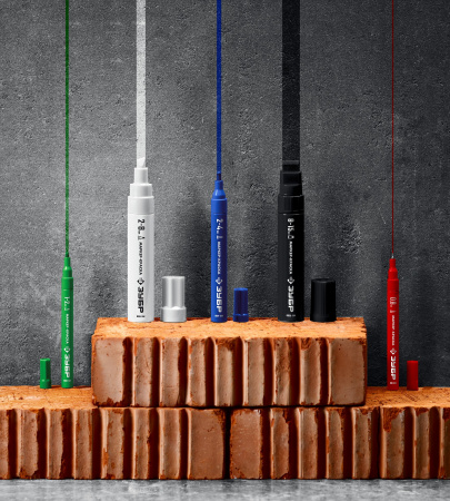 ЗУБР МК-80 синий, 0.8 мм маркер-краска (06324-7)