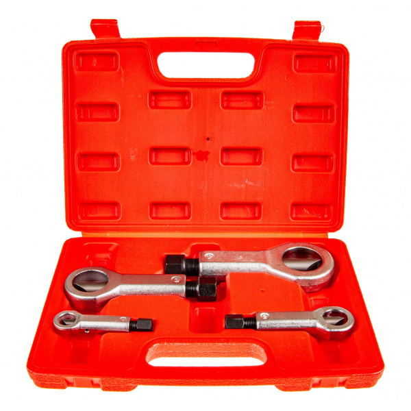 Набор гайкорубов ER-10927: (9-12, 12-16, 16-22, 22-27мм) 4пр. в кейсе ЭВРИКА /1/10