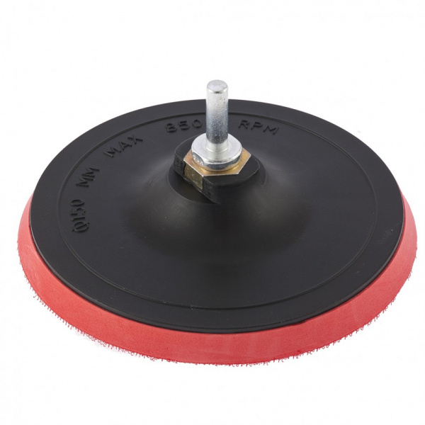 Насадка для дрели и УШМ с липучкой, 150 мм Matrix